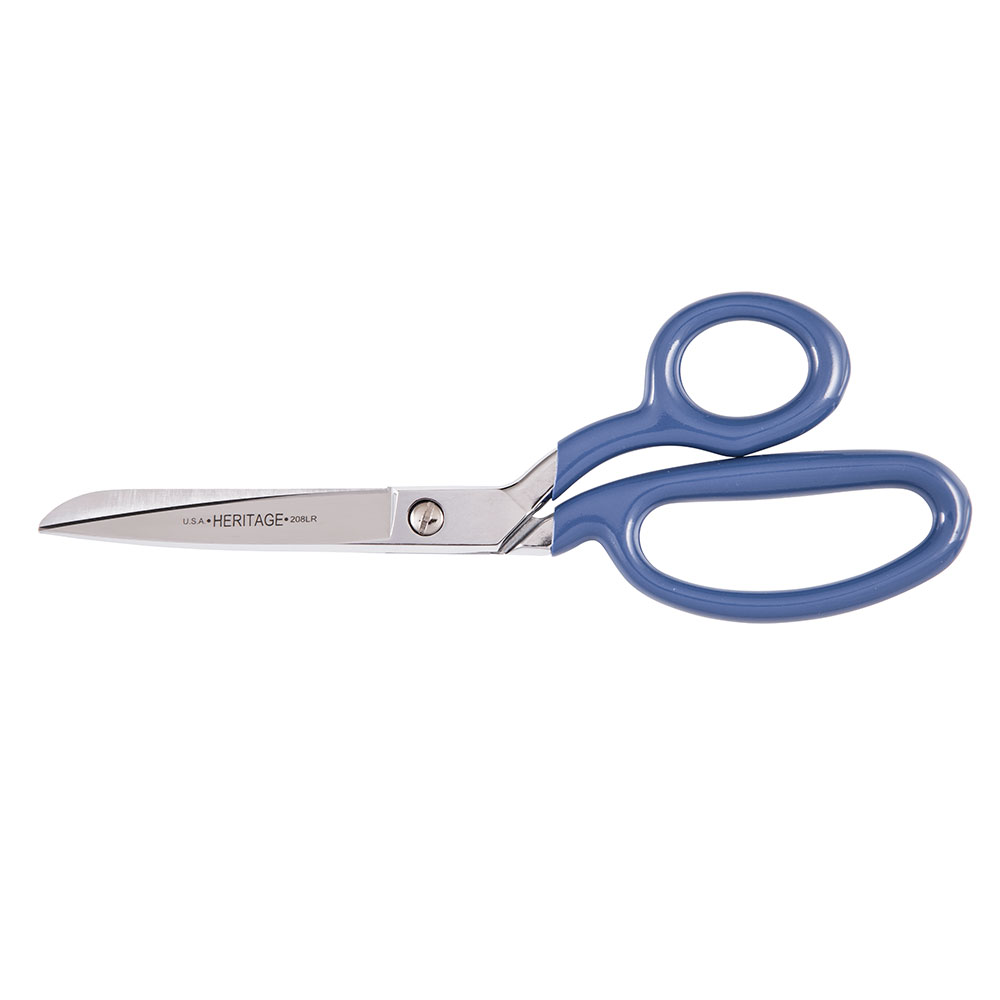 KLEIN Heritage: 8'' Bent Trimmer w/Large Ring/Blue Coating Retail Package