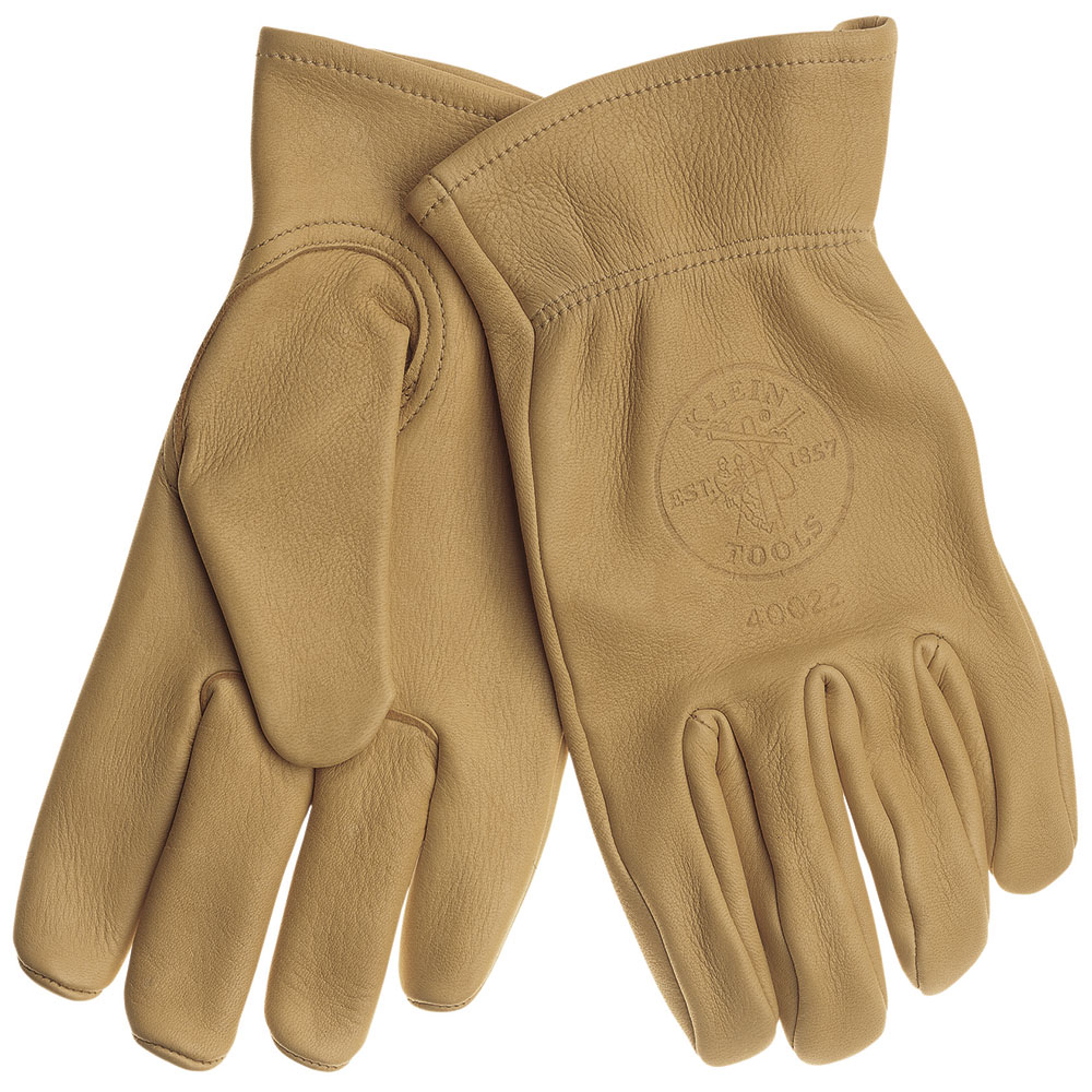 KLEIN Cowhide Work Gloves Medium