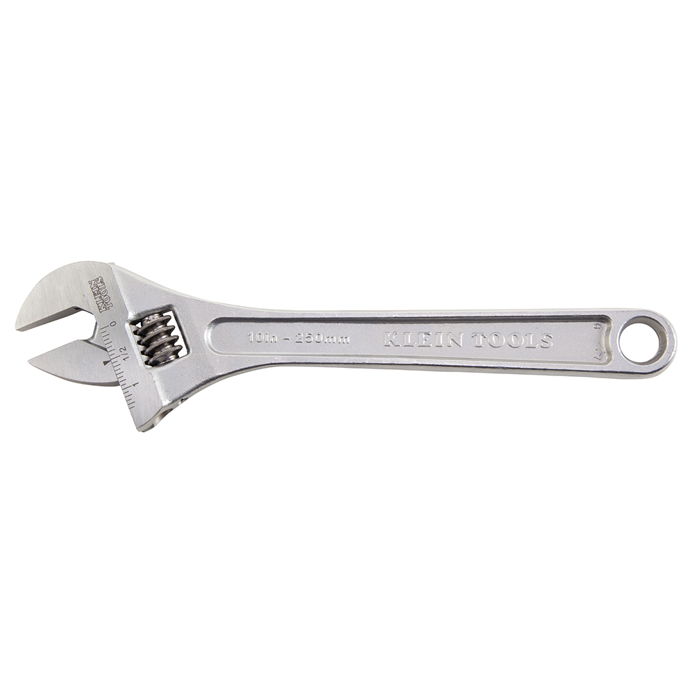 KLEIN 10'' Adjustable Wrench Extra-Capacity