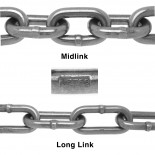 MARINE ALLOY,LONG LINK,1/2,S/P,300'/DRM