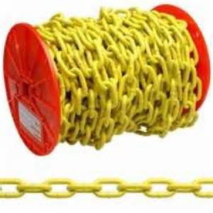 CHAIN,2/0 ST COIL YEL,120FT