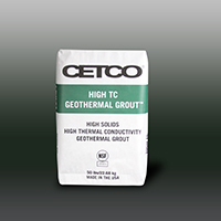 CETCO HIGH TC GEOTHERMAL GROUT-Enhanced Thermally Conductive Grout 50LB Bag