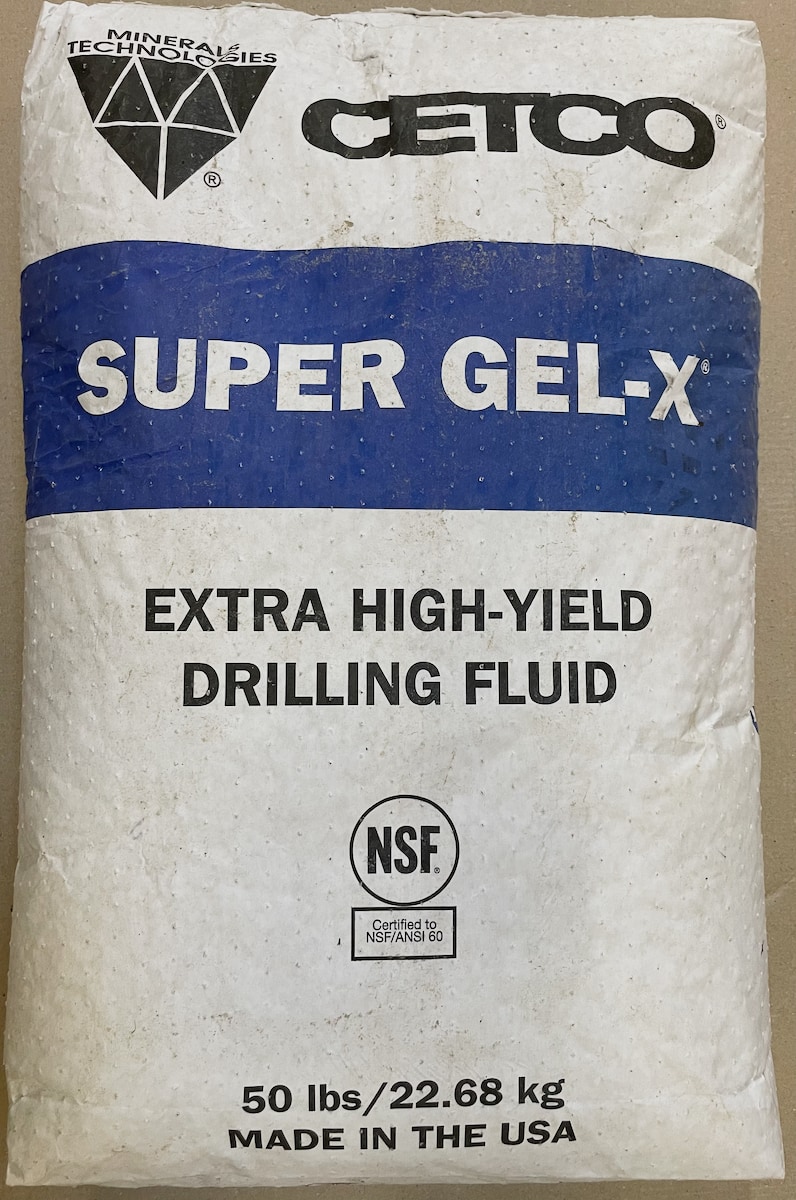 SUPER GEL-X-High Yield Bentonite 50LB Bag 48/Pallet