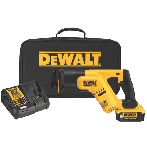 DEWALT 20V MAX* COMPACT Reciprocating Saw Kit (5.0Ah)