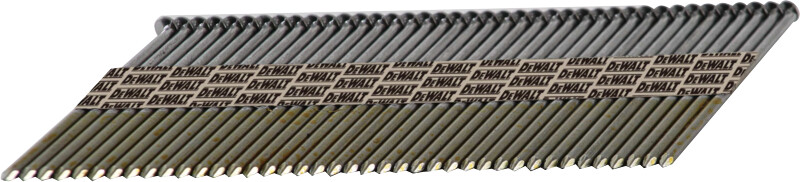 DEWALT 3-Inch X .131-Inch Paper Tape 30-Degree Smooth Bright Off-Set Round Head, 2,500Ct
