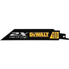 DEWALT Max Metal 6 In High Speed Steel Reciprocating Saw Blade 14/18 TPI With Taller Strip (100 Pack)