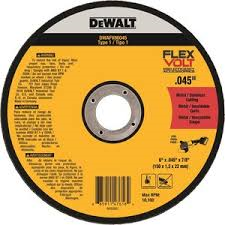 DEWALT DWT FV Wheel 6 x .045 x 7/8  25/bx