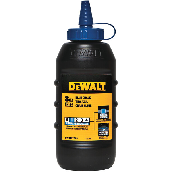 DEWALT 225 gr / 8 oz. Chalk - Blue