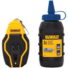 DEWALT Compact Chalk Reel With Blue Chalk