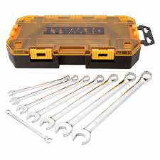DEWALT Tough Box Tool Kit, SAE Combination Wrench Set 1/pk