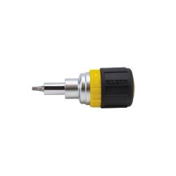 Klein 6-in-1 Stubby Screwdriver Square Recess