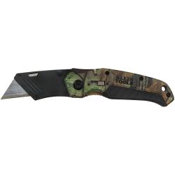 Klein Folding Utility Knife Camo Assisted-Open