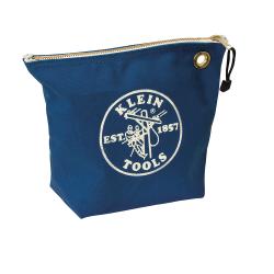 Klein Canvas Zipper Bag- Consumables, Blue