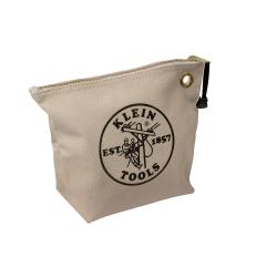 Klein Canvas Zipper Bag- Consumables, Natural