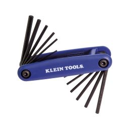 Klein Grip-It® 12 Key Hex Set - Inch/Metric