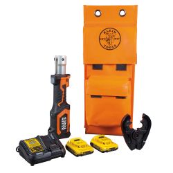 Klein Battery-Operated Cable Crimper, BG and Die Groove