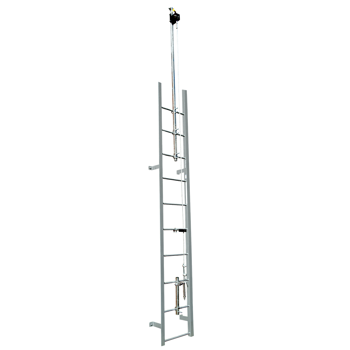 SafeWaze 50' VLL Cable Ladder System w/Extended Top Bracket, 2-person Complete Kit