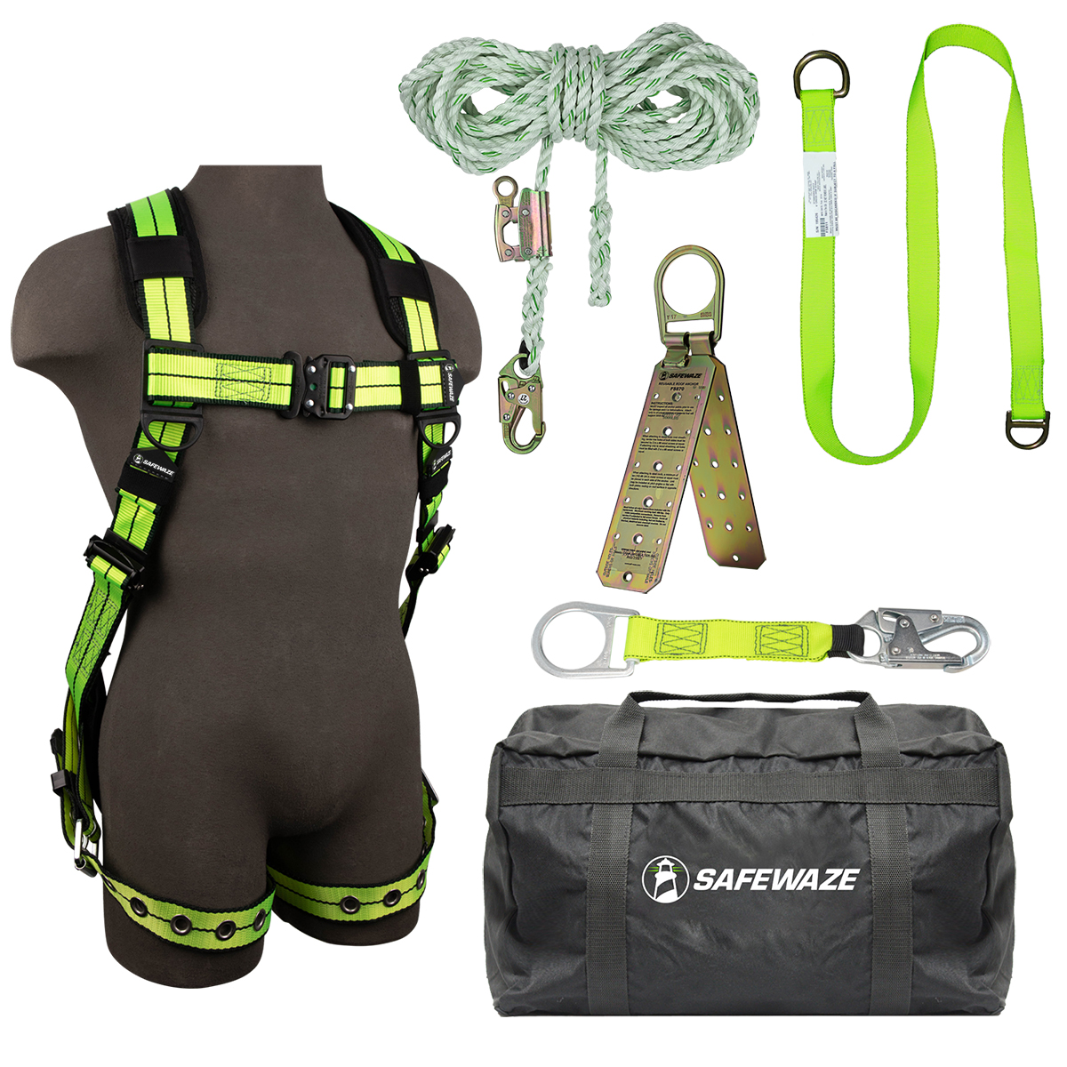 SafeWaze PRO+ Bag Roof Kit: FS-FLEX185-S/M, FS700-50GA, FS813, FS811-20, FS870, FS8175