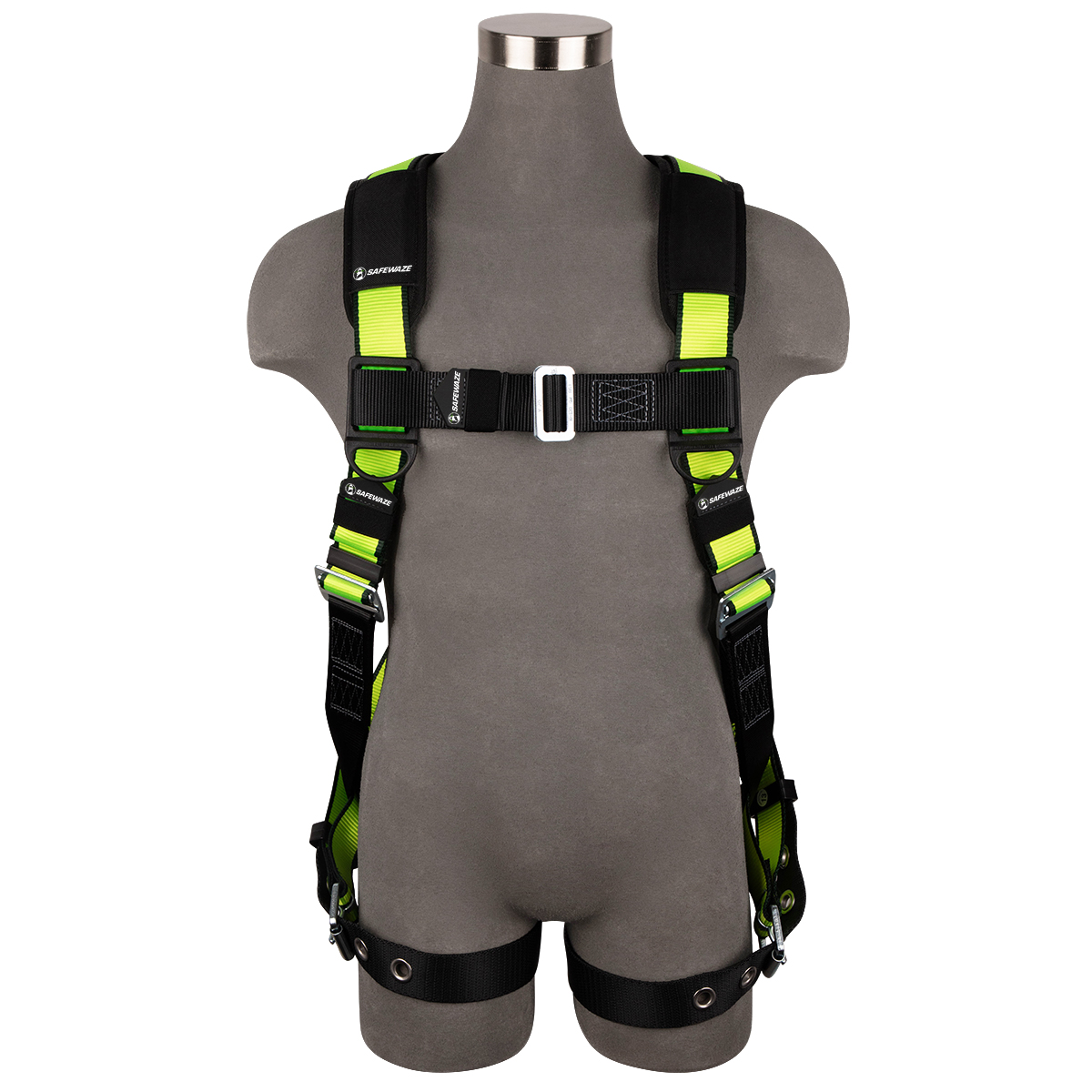 SafeWaze PRO Full Body Harness: 1D, MB Chest, TB Legs  (XS)