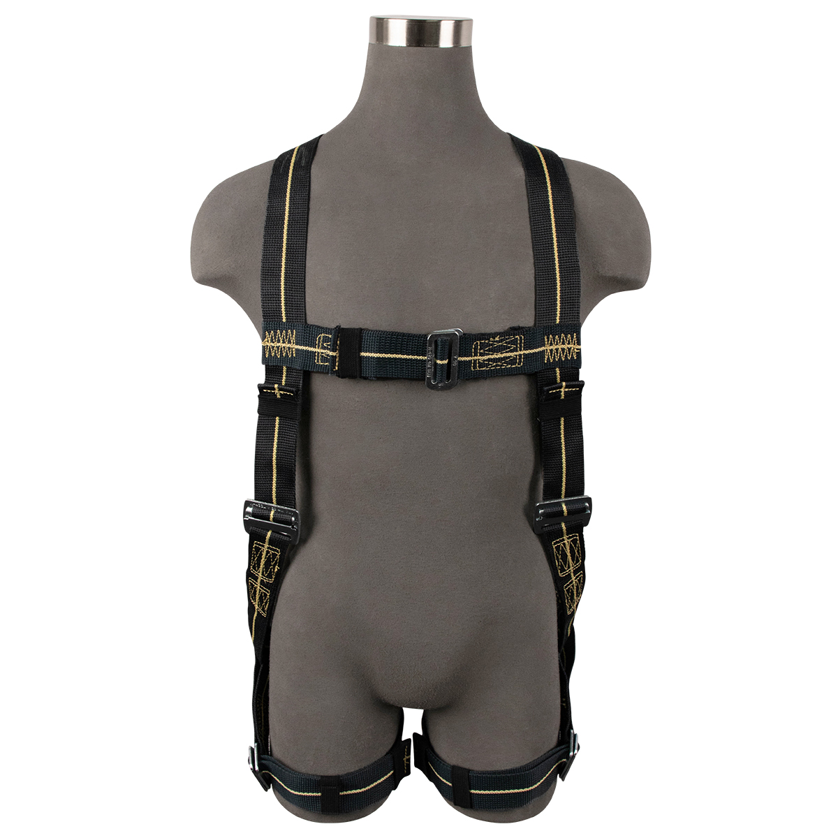 SafeWaze Welding Full Body Harness: 1D, Kevlar® Web, MB Chest, MB Legs  (3X)