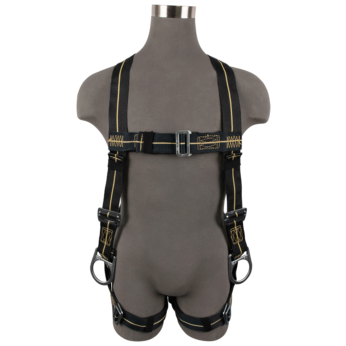 SafeWaze Welding Full Body Harness: 3D, Kevlar® Web, MB Chest, MB Legs  (3X)