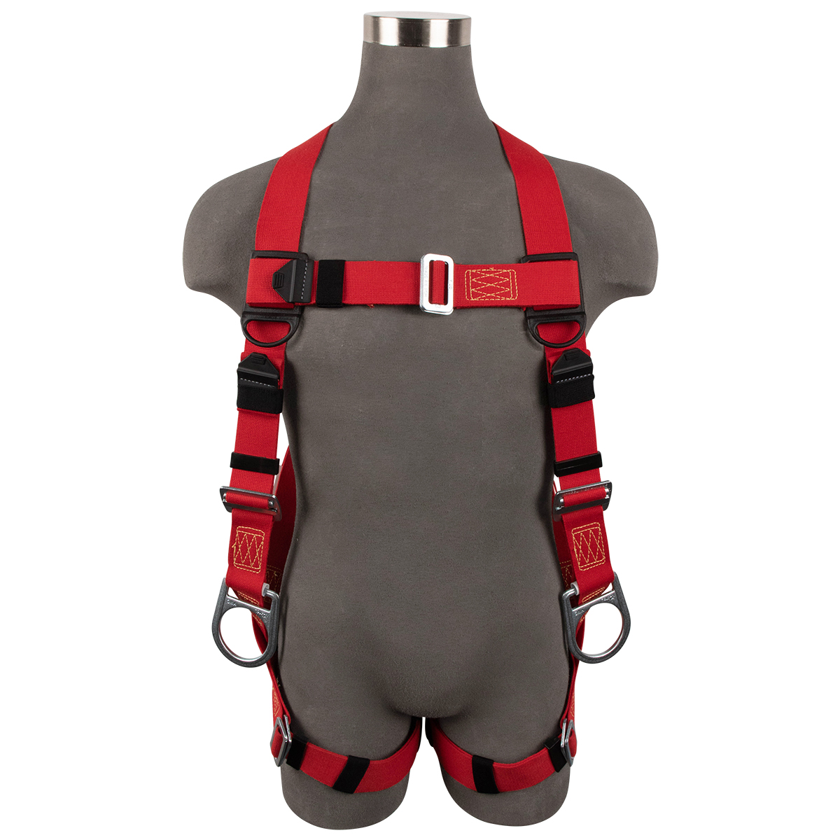 SafeWaze Welding Full Body Harness: 3D, MB Chest, MB Legs  (3X)