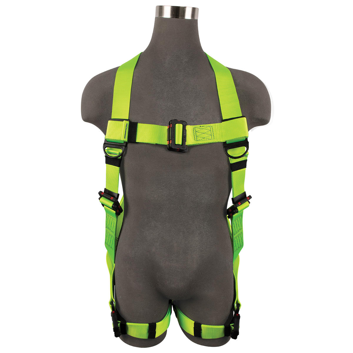 SAFEWAZE PRO+ Arc Flash Dielectric Harness with Pass through Dielectric on Chest and Quick-Connect Legs: 3XL