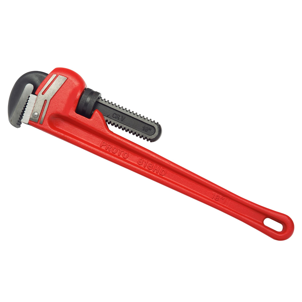 PROTO 18 In. Heavy-Duty Cast Iron Pipe Wrench