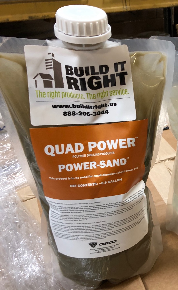 CETCO Quad Power-Sand 1/2 Gallon Pouch 8CS/ 288 Pallet