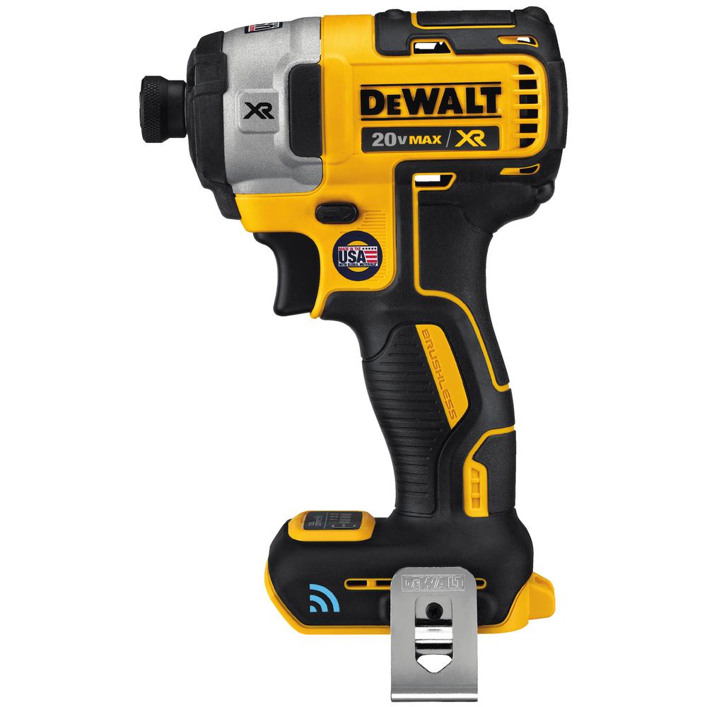 DEWALT 20V MAX XR with Tool Connect Premium Brushless Lithium-Ion 1/4 in. Hex Impact Driver (Tool Only)