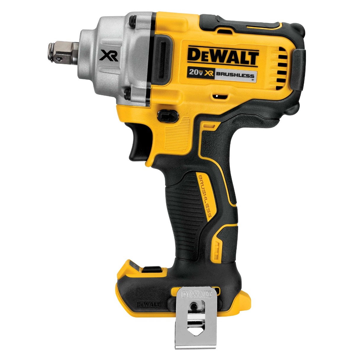 DEWALT 20V MAX Lithium-Ion Cordless 1/2 in. Impact Wrench with Hog Ring Anvil (Tool-Only)