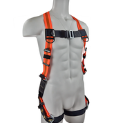 SafeWaze V-Line Full Body Harness: 1D, MB Chest, FD, TB Legs  (Universal)
