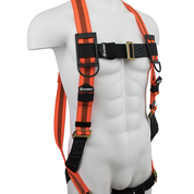 SafeWaze V-Line Full Body Harness: 1D, MB Chest, MB Legs  (Universal)