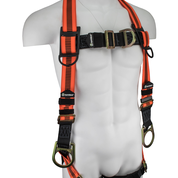 SafeWaze V-Line Full Body Harness: 3D, MB Chest, FD, MB Legs  (Universal)