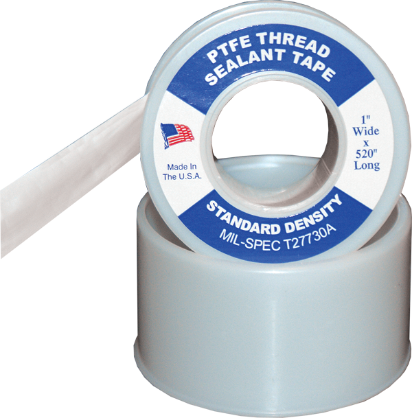 Electro-Tape 1/2" x 520 in  Premium Grade PTFE Pipe Thread Seal Tape 500/CS