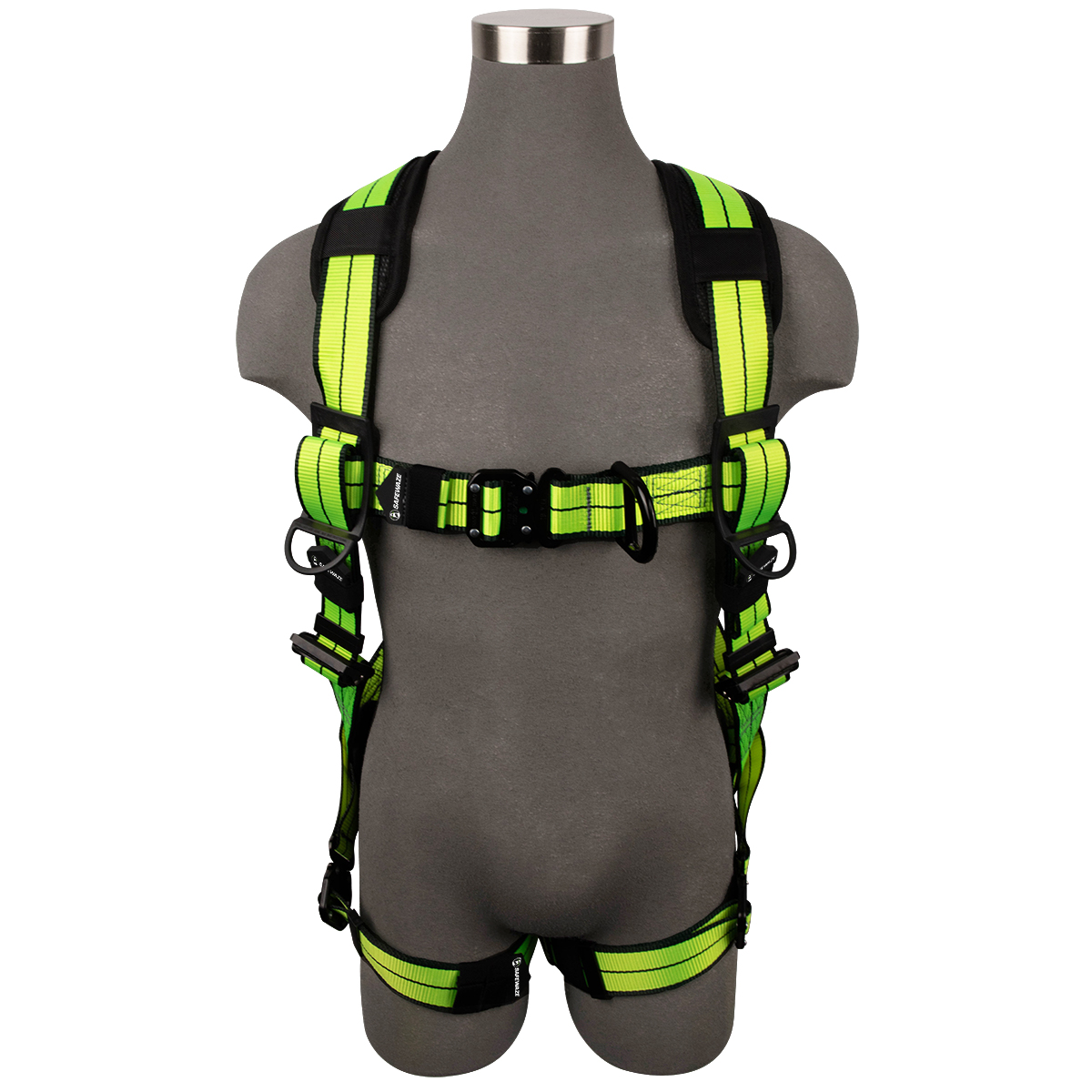 SafeWaze PRO+ Full Body Harness: 1D, QC Chest, FD, QC Legs  (S/M)