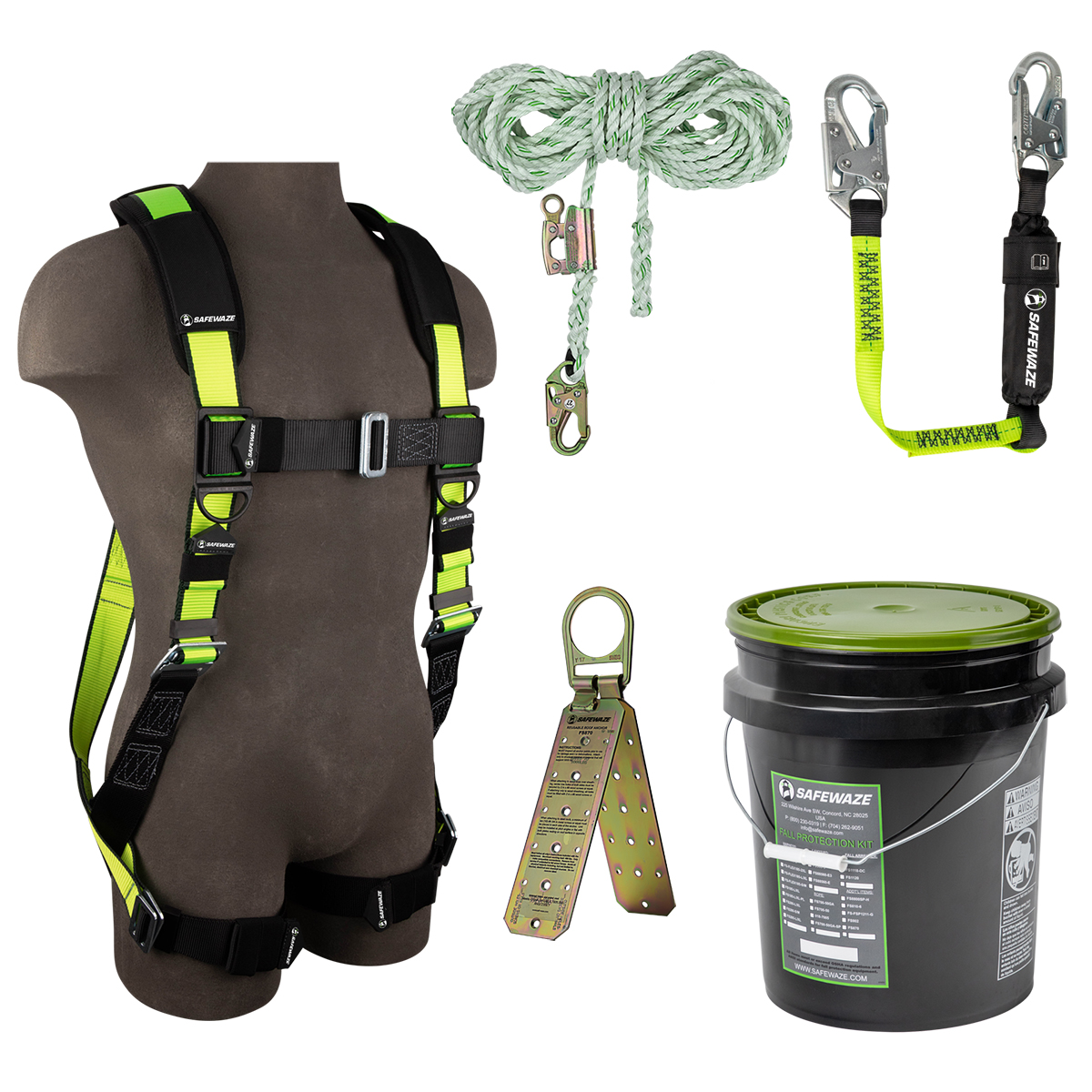 SafeWaze PRO Bucket Roof Kit: FS280-S/M, FS700-50GA, FS560-3, FS870