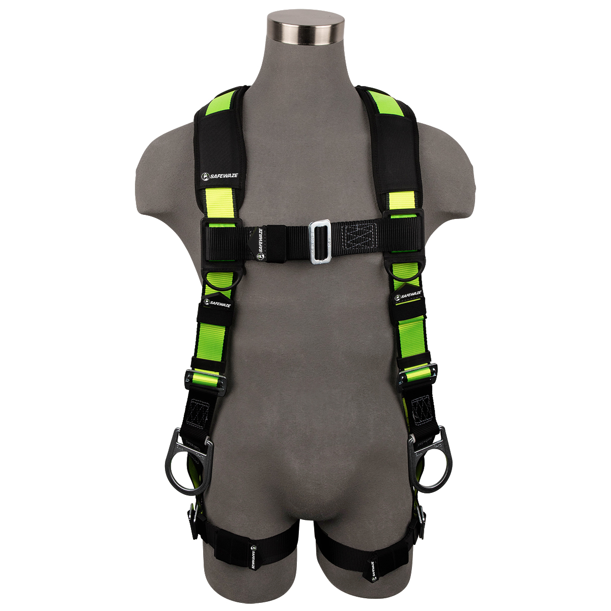 SafeWaze PRO Full Body Harness: 3D, MB Chest/Legs  (L/XL)
