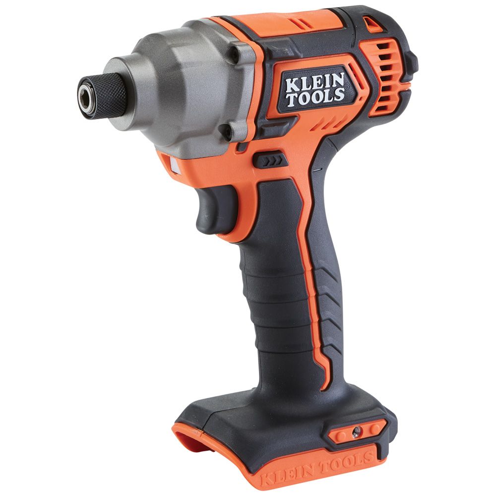 Klein Battery-Operated Compact Impact Driver, 1/4-Inch Hex Drive, Tool Only