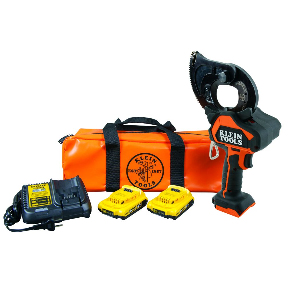 Klein Battery-Operated EHS Closed-Jaw Cutter, 2 Ah