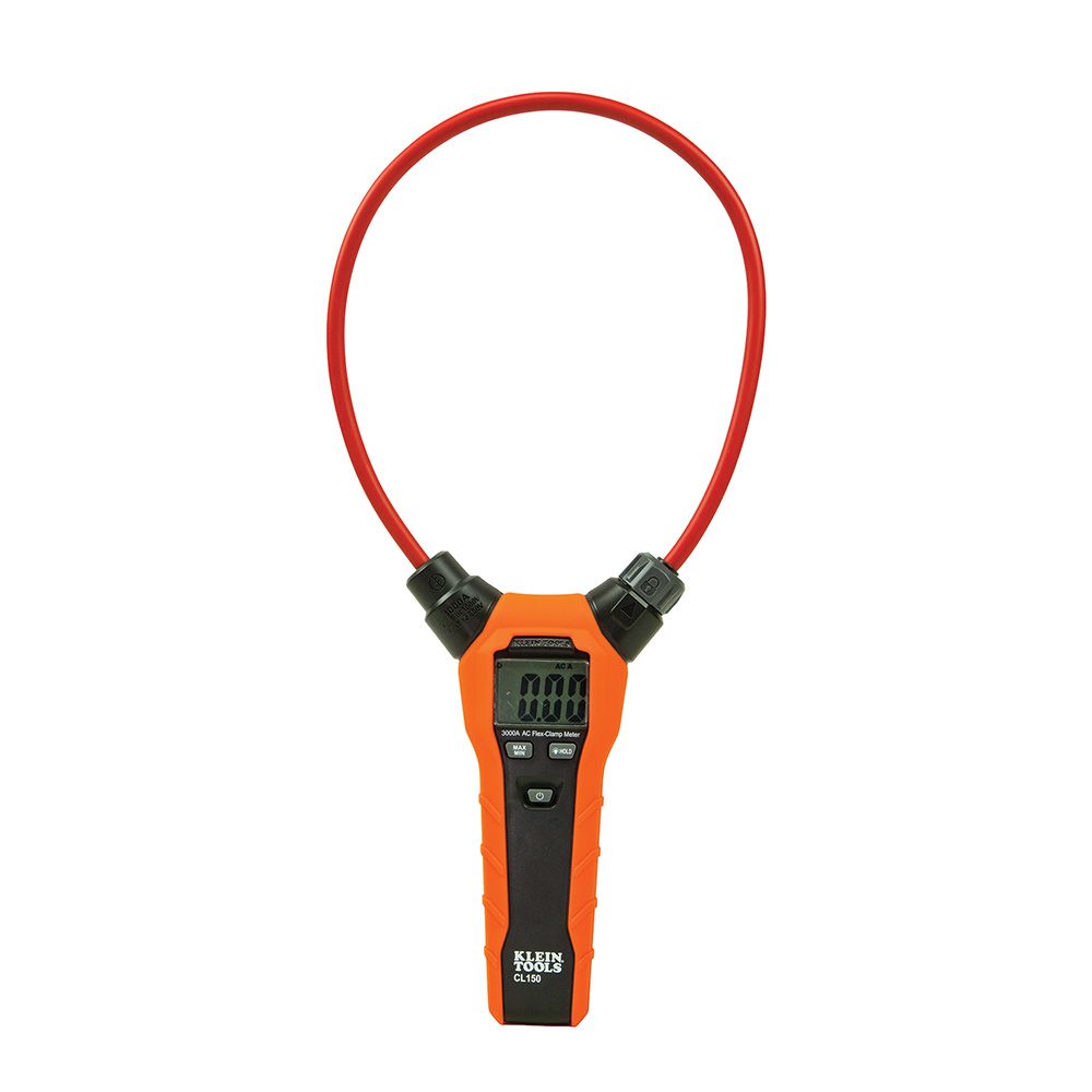 Klein Clamp Meter, Digital AC Electrical Tester with 18-Inch Flexible Clamp