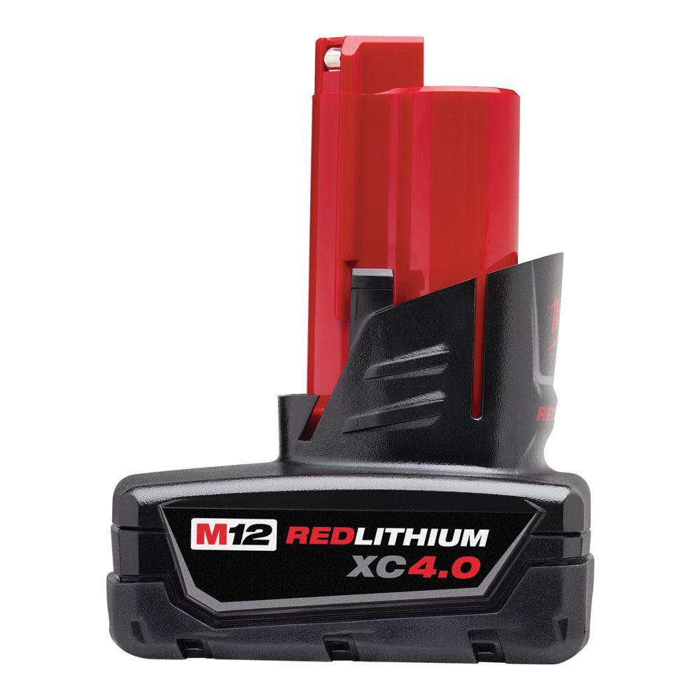 Milwaukee M12™ REDLITHIUM™ XC 4.0 Extended Capacity Battery Pack (4Ah)