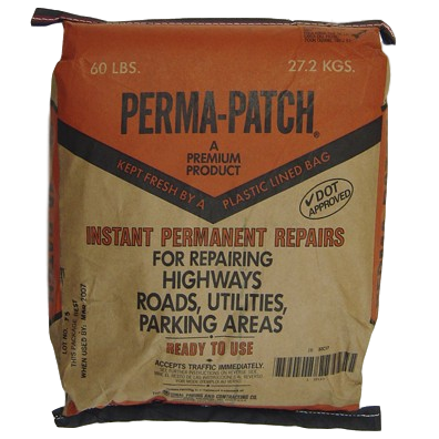 Perma-Patch  Permanent Pot Hole Repair1/BG 60LBS 50BG/Pallet