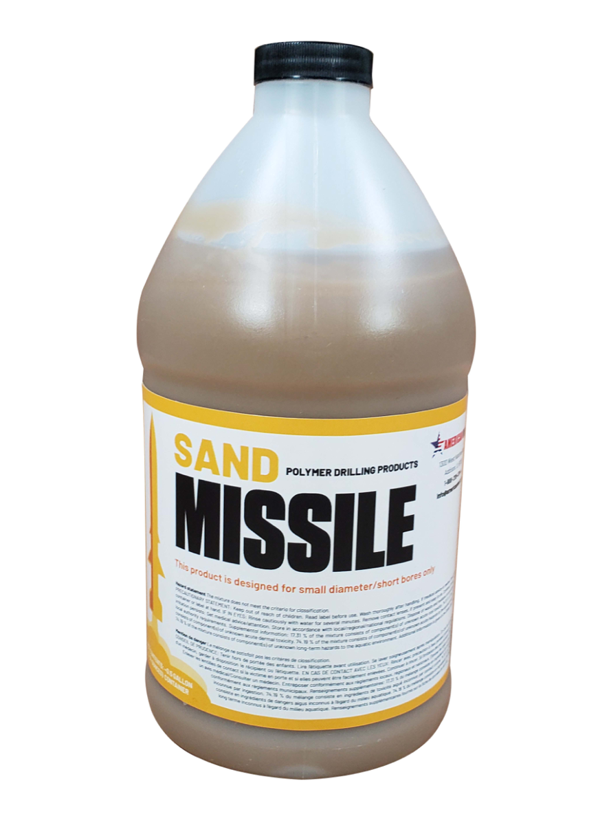 AMERICAN HDD® SAND MISSILE® DIRECTIONAL DRILLING FLUID - 4EA/CASE