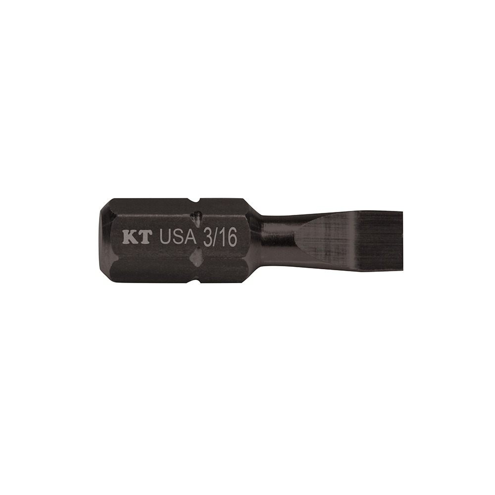 KLEIN 3/16'' Slotted Power Drivers 1'', Pk 5